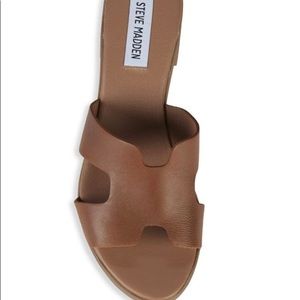 Steve Madden stacked heel sandals